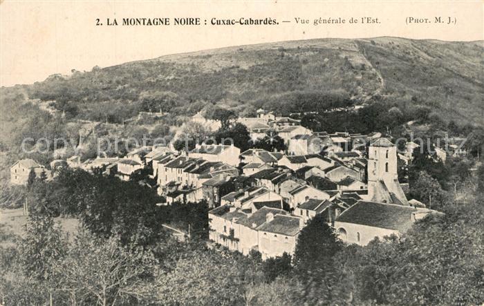 Cuxac-Cabardes Vue generale de l'Est