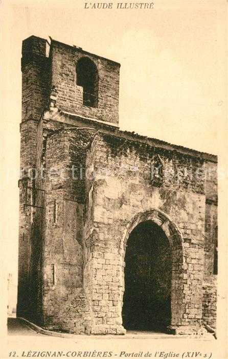 Lezignan-Corbieres Portail de l'Eglise