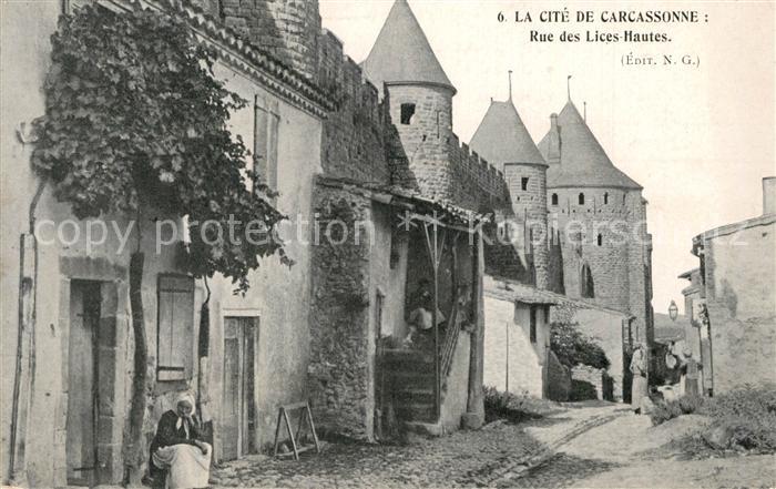 Carcassonne Rue des Lices Hautes