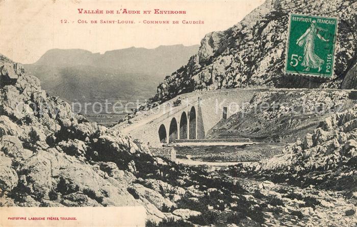 Vallee de l Aude Col de Sainte Louis Commune de Caudies