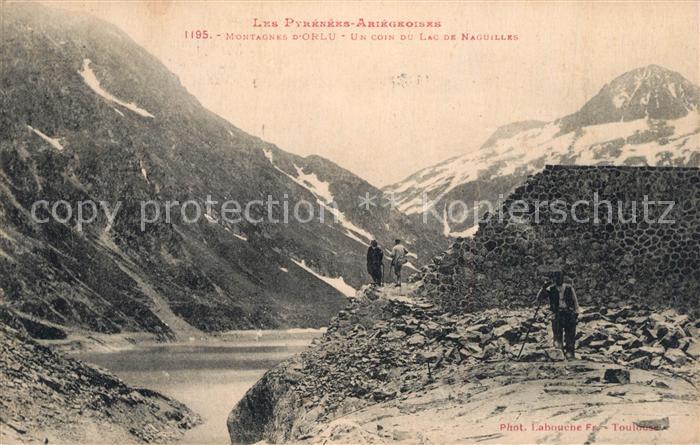 Orlu Ariege Un coin du Lac de Naguilles
