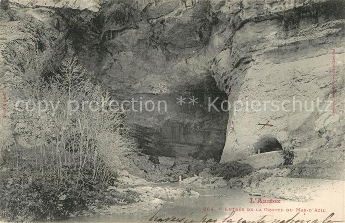 Le Mas-d Azil Entree de la Grotte du Mas d Azil