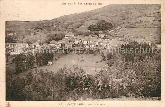 Castillon-en-Couserans Vue generale