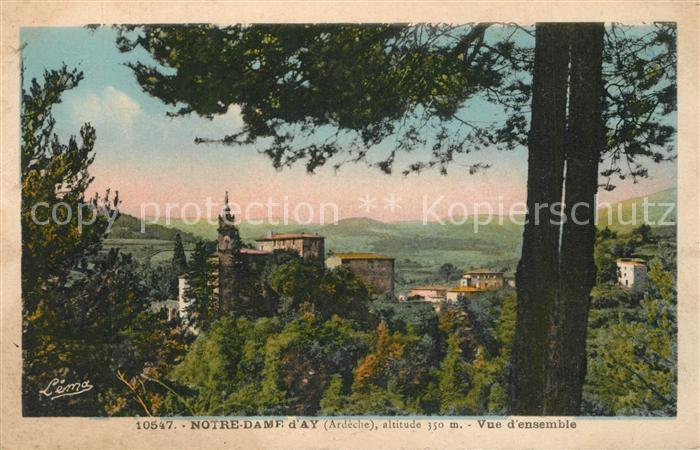 Saint-Romain-d Ay Notre Dame d’Ay Vue d_ensemble