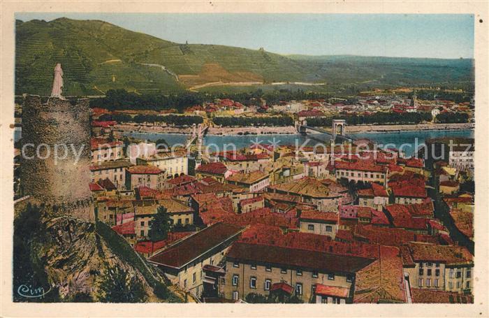 Tournon-sur-Rhone Vue generale