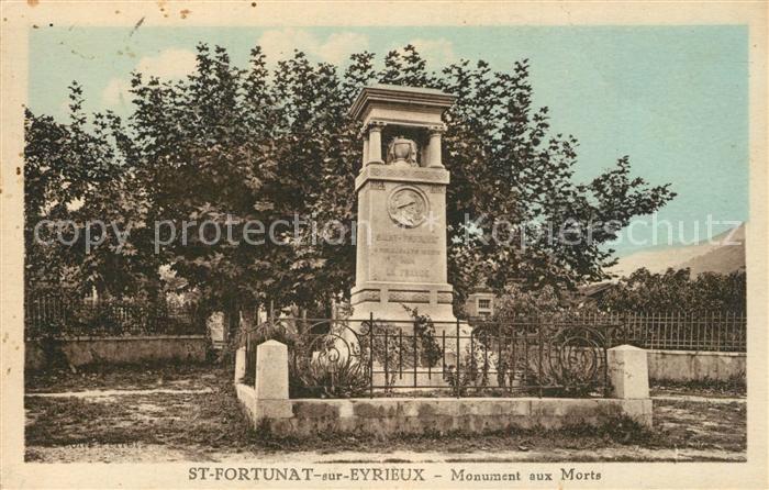 Saint-Fortunat-sur-Eyrieux Monument aux Morts