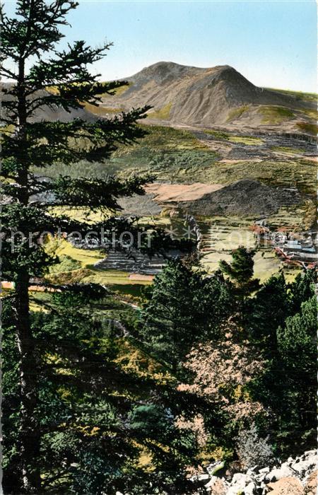 Auvergne Region Le Mezenc Panorama