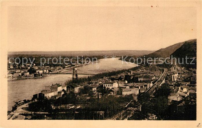 Serrieres Ardeche Vue generale