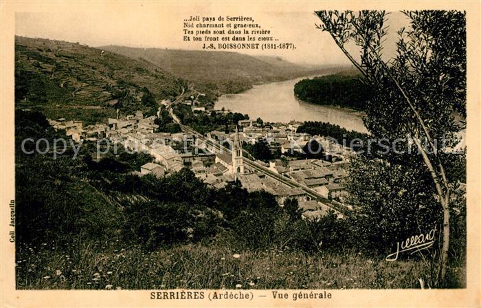Serrieres Ardeche Vue generale