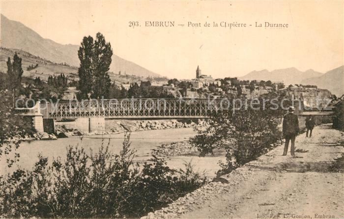Embrun Pontde la Clapierre La Durance