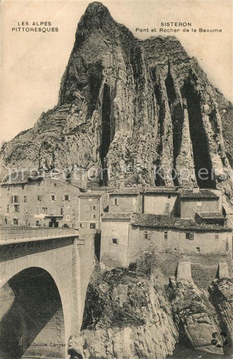 Sisteron Pont et Rocher de la Beaume