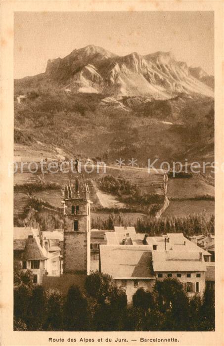 Barcelonnette Route des Alpes et du Jura