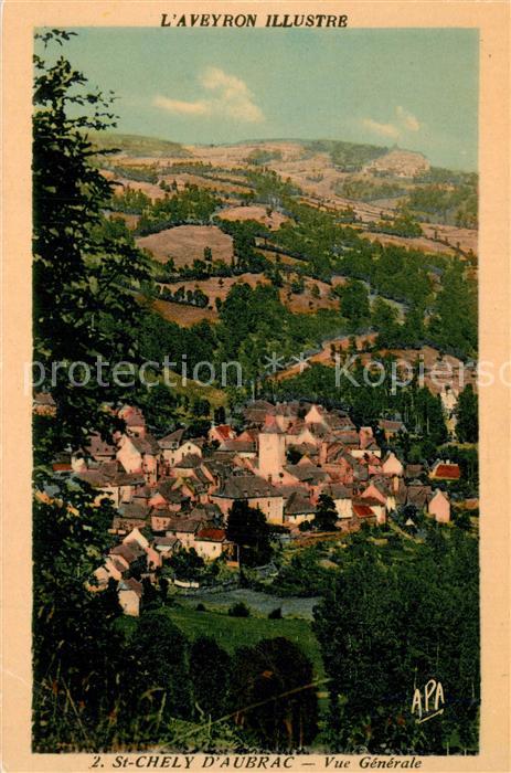 Saint-Chely-d Aubrac Vue generale