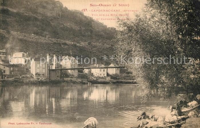 Capdenac-Gare Vue sur la Rive droite et Capdenac