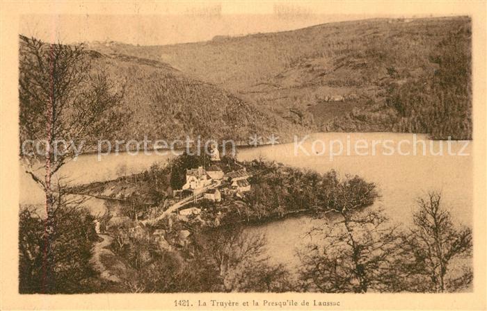 Lozere Region La Truyere et la Presquile de Laussac