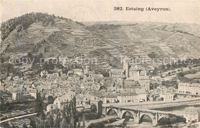 Estaing Aveyron Vue generale