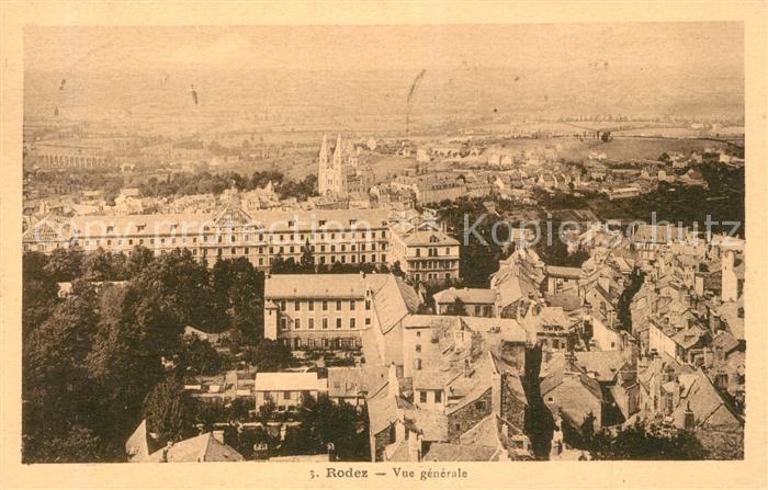 Rodez Vue generale