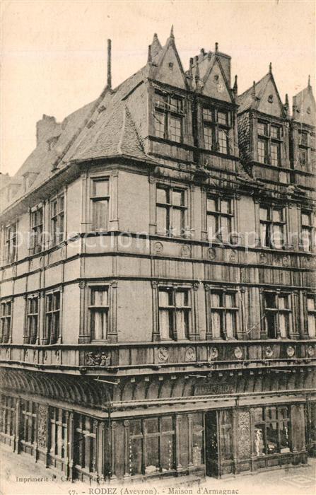 Rodez Maison d_Armagnac