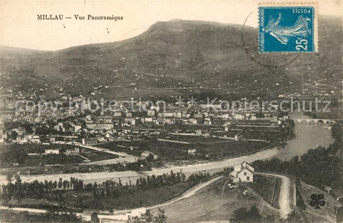 Millau Aveyron Vue panoramique