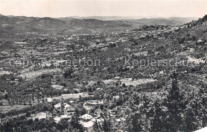 Magagnosc et ses environs au fond Grasse
