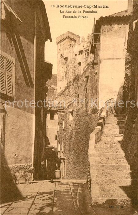 Roquebrune-Cap-Martin Rue de la Fontaine