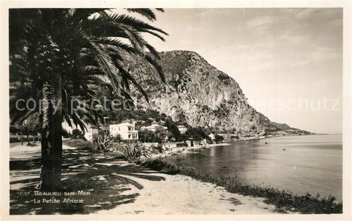 Beaulieu-sur-Mer Panorama La Petite Afrique Cote d_Azur