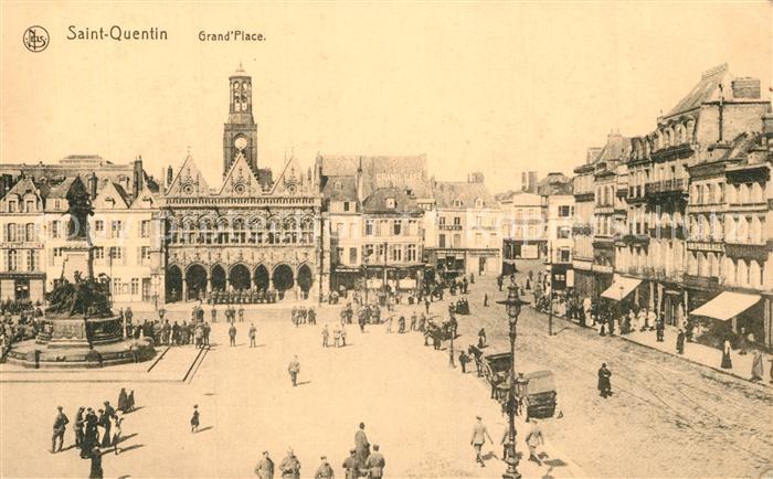 Saint-Quentin 02 Aisne Grand Place Monument Hotel de Ville