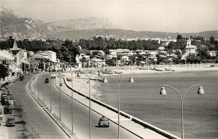 Cros-de-Cagnes La Plage et la promenade Cote d_Azur
