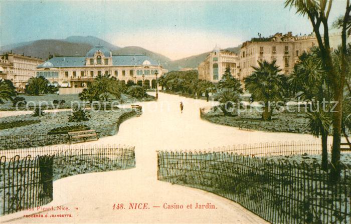 Nice Alpes Maritimes Casino et Jardin Cote d_Azur
