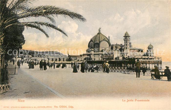 Nice Alpes Maritimes La Jetée Promenade Côte d Azur