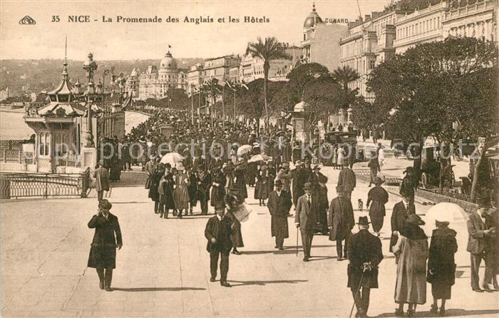 Nice Alpes Maritimes La Promenade des Anglais et les Hotels
