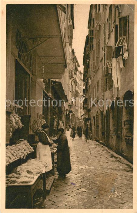 Nice Alpes Maritimes Rue des Bouchers