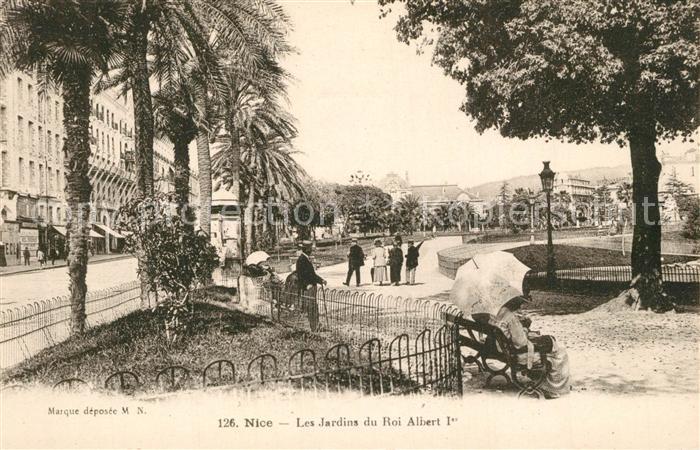 Nice Alpes Maritimes Les Jardins du Roi Albert Ier Côte d Azur