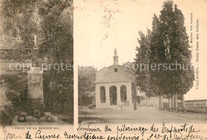 Vallauris Croix de la Mission Notre Dame des Grâces