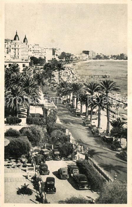 Cannes Alpes-Maritimes Boulevard de la Croisette Côte d Azur