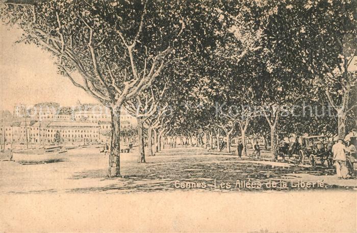 Cannes Alpes-Maritimes Les Allées de la Liberté Côte d_Azur
