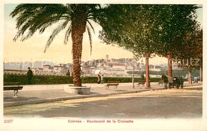 Cannes Alpes-Maritimes Boulevard de la Croisette Côte d Azur
