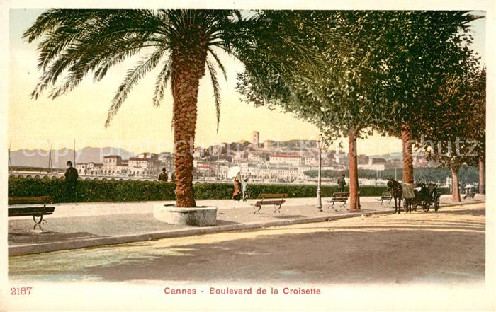 Cannes Alpes-Maritimes Boulevard de la Croisette Côte d_Azur
