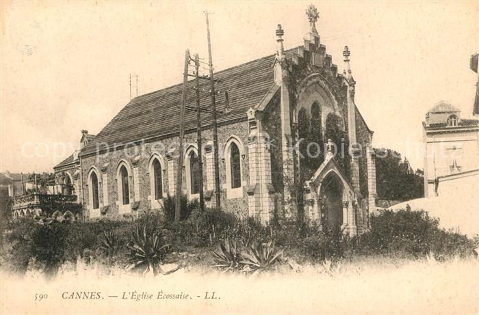 Cannes Alpes-Maritimes Eglise Ecossaise