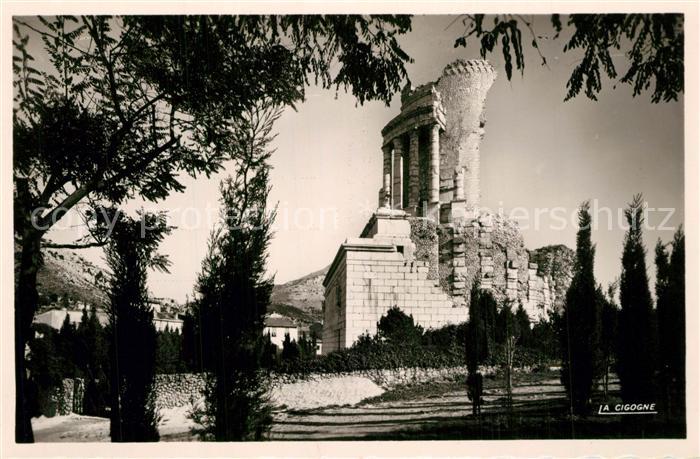 La Turbie Le trophée d Auguste Ruines
