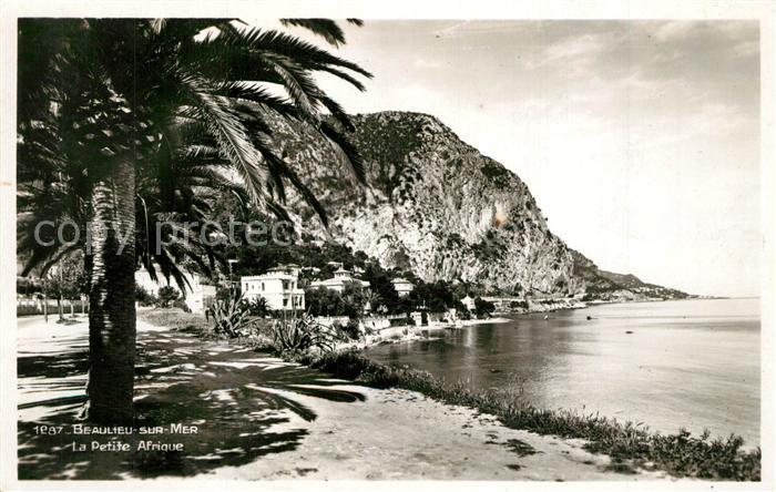 Beaulieu-sur-Mer Panorama La Petite Afrique Côte d_Azur