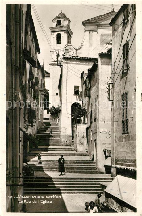 Villefranche-sur-Mer Rue de l'Eglise