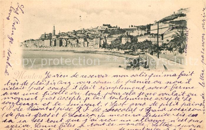 Menton Alpes Maritimes Promenade Côte d_Azur