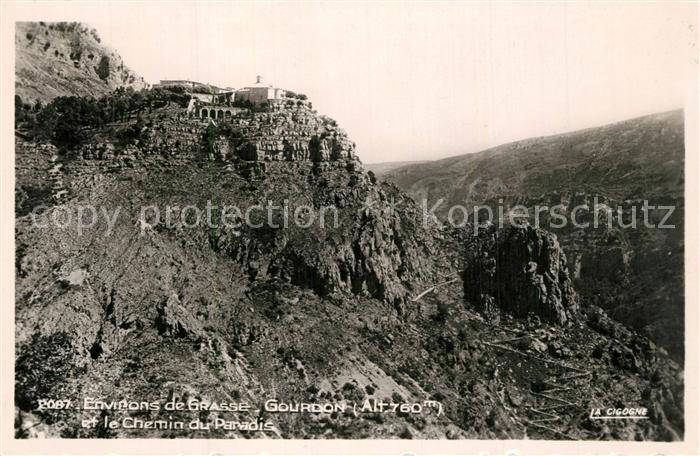 Gourdon Alpes-Maritimes Panorama et le Chemin du Paradis