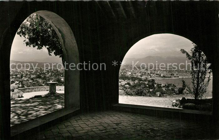 Antibes Alpes Maritimes Vue prise de Notre Dame de la Garoupe