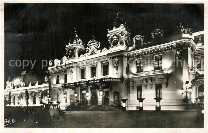 Monte-Carlo Casino la nuit