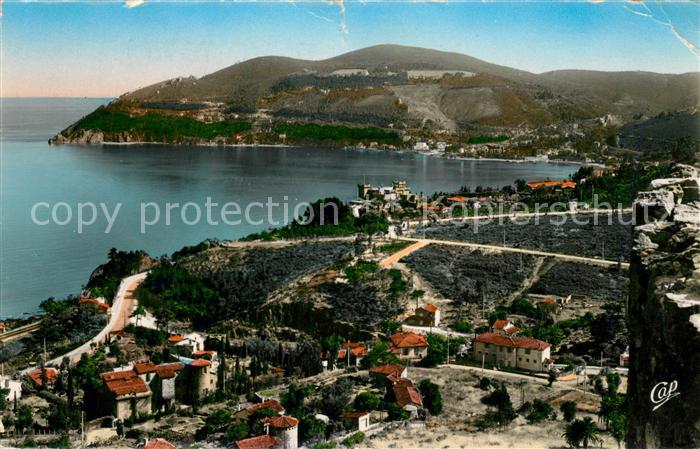 La Napoule Plage Vue sur le Chateau d Ageeroft et Baie de Théoule Côte d'Azur