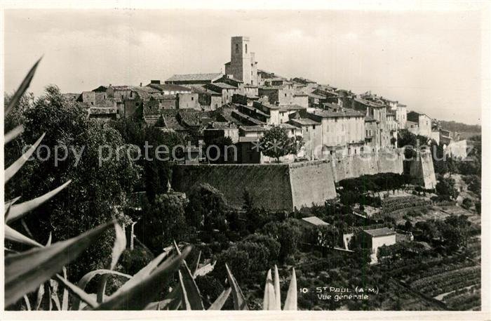 Saint-Paul-de-Vence Vue Generale