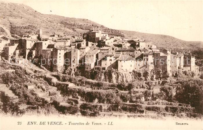 Tourrettes sur Loup Vue Generale