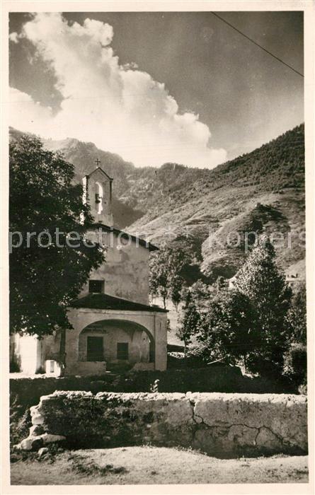 Tende Alpes Maritimes Route du Col de Tende Visitazione di Maria Vergine